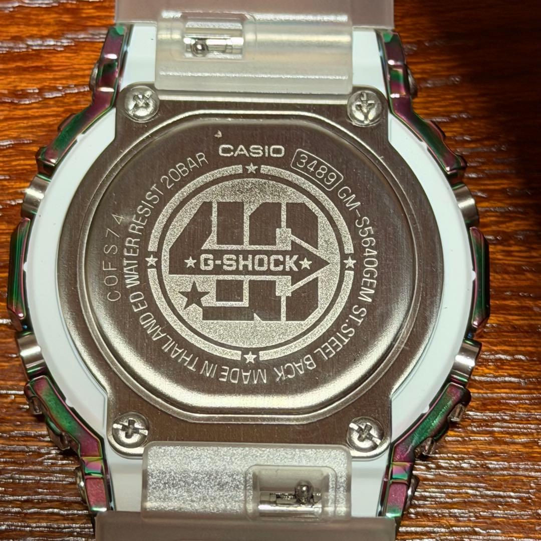 開封のみ未使用 CASIO G-SHOCK GM-S5640GEM-7JR