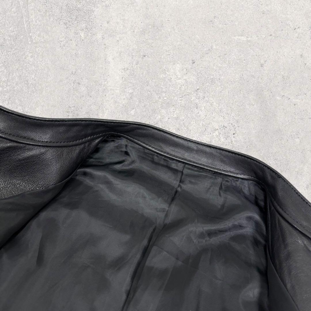 土佐闘犬LIDnM リドム ラムレザー シングルライダース ジャケット