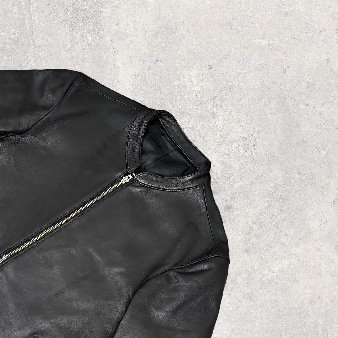 土佐闘犬LIDnM リドム ラムレザー シングルライダース ジャケット