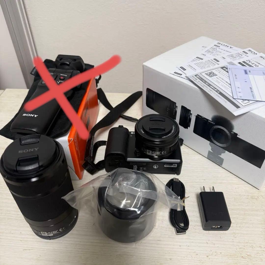 最終価格 VLOGCAM ZV-E10Y ダブルズームレンズキット