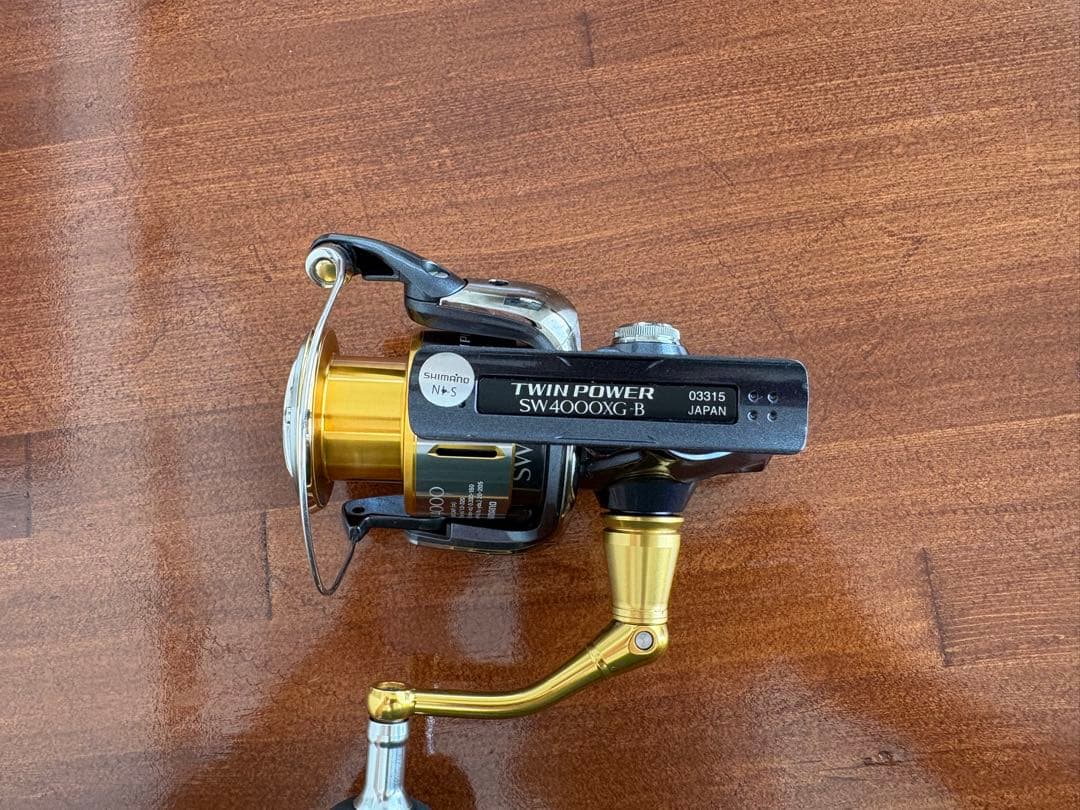 中古 SHIMANO シマノ 15 ツインパワーSW 4000XG 03315