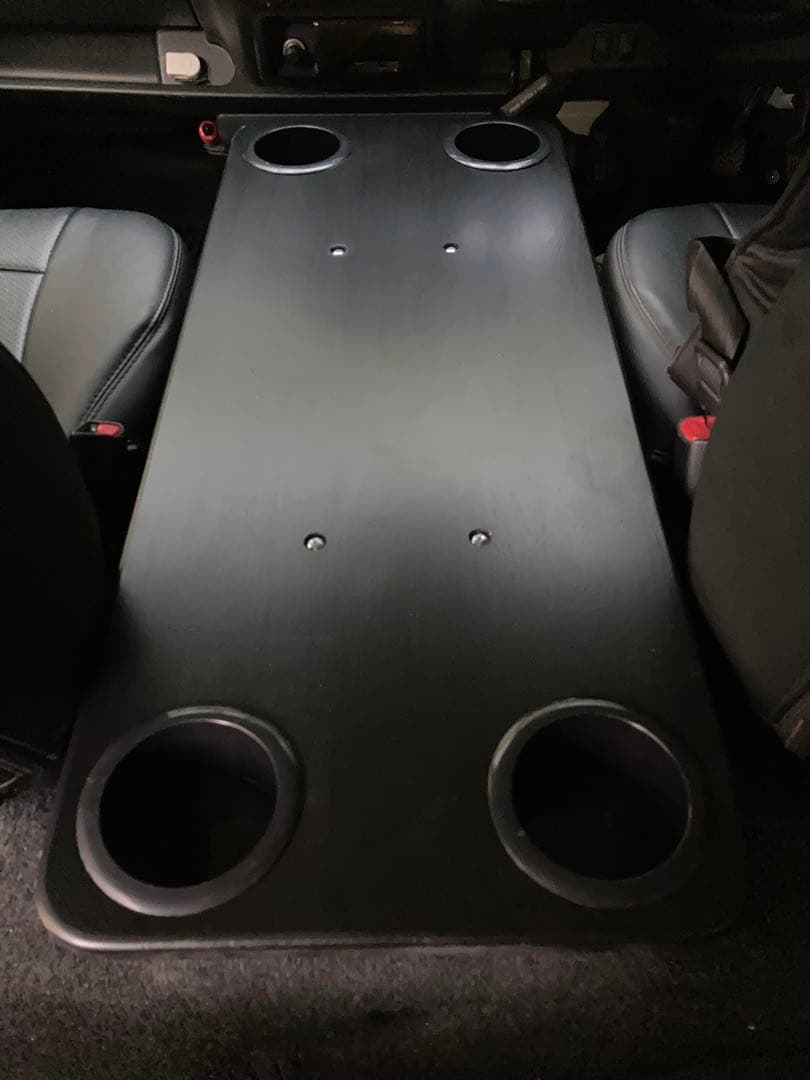 ハイエース　コンソール　フラット　テーブル　ワイド用