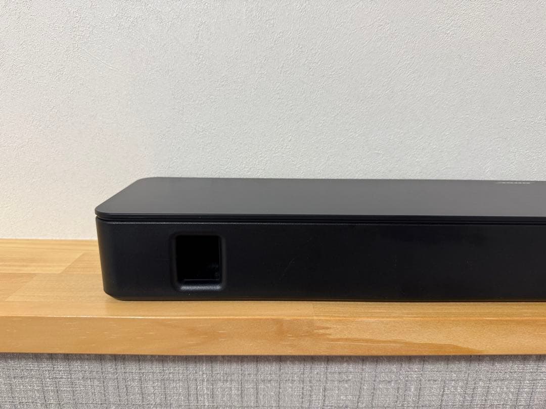 Bose サウンドバー スピーカー ブラック リモコン付き 黒
