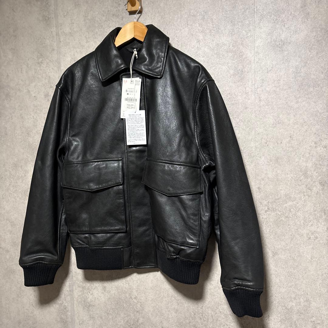 ZARA ザラ レザーポケットジャケット S