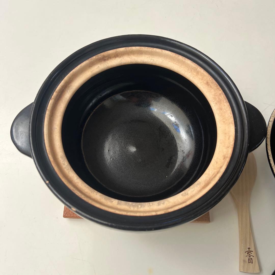 長谷園　かまどさん　3合炊き用　土鍋