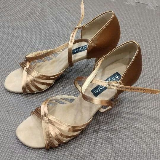 Kent アイルBXL ハバナサテン ラテンシューズ 24cm 7cmヒール