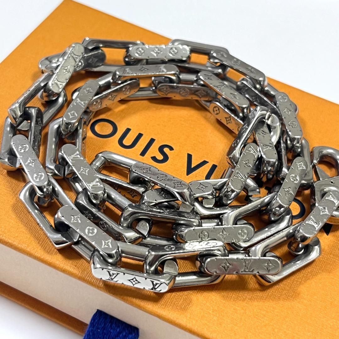LOUISVUITTON ルイヴィトン コリエ チェーンネックレス　モノグラム