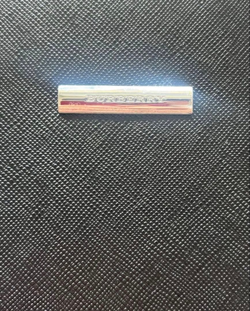 Burberryバーバリー　レザーバッグ　トートバック　ブラック