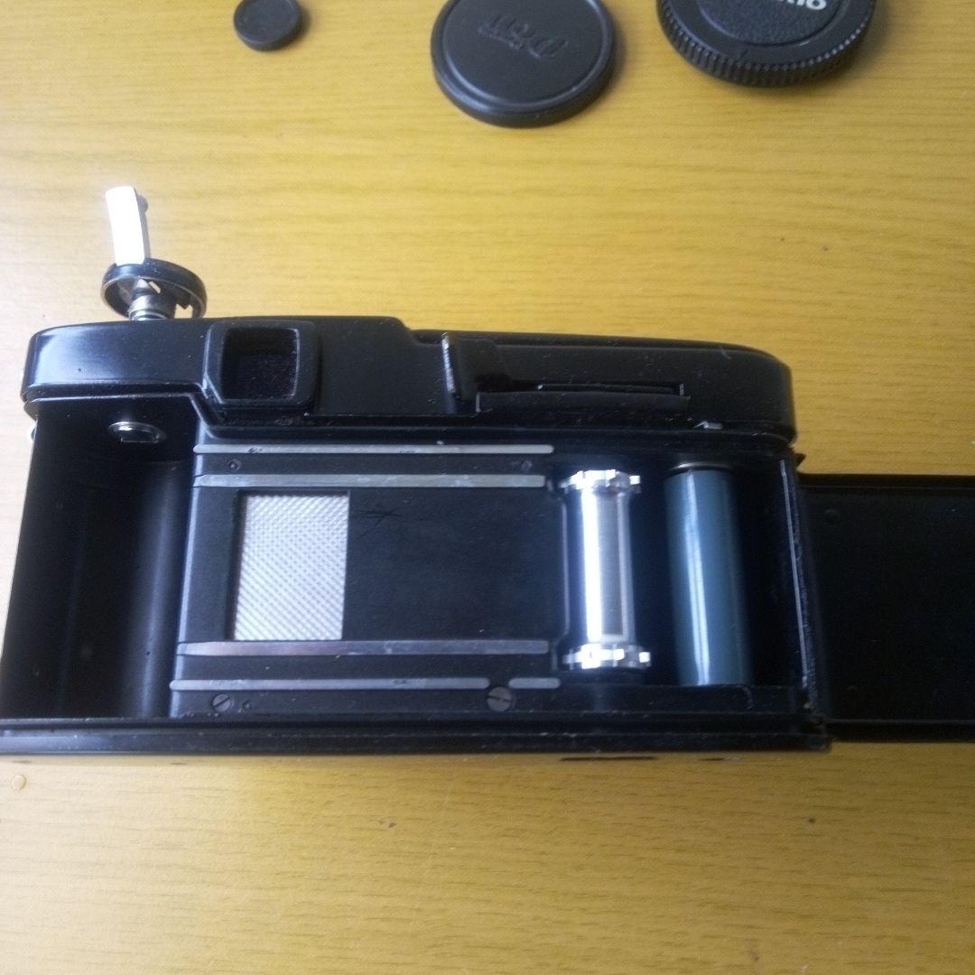黒塗り Olympus PEN F フィルムカメラ実働品