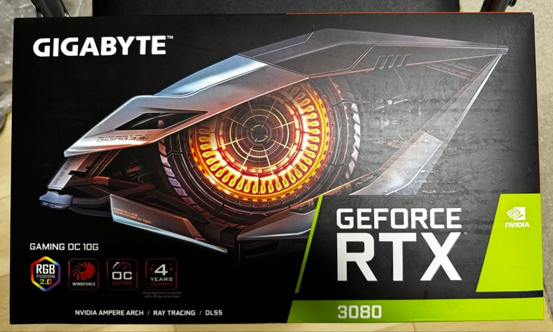 GIGABYTE GEFORCE RTX 3080 グラフィックボード