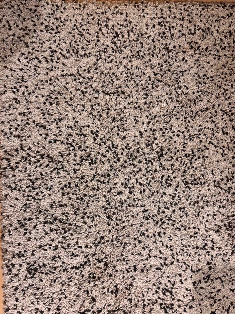 IKEA ラグ　VINDUM ヴィンドゥム ホワイト　133 × 180