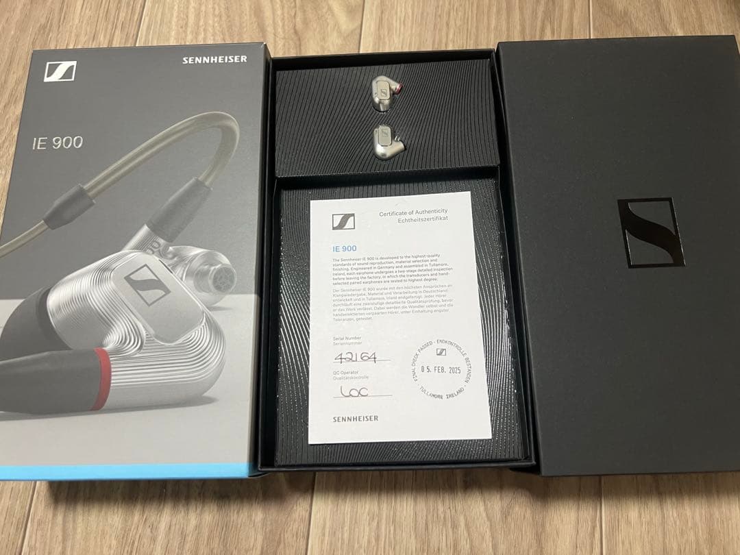【極美品】Sennheiser ゼンハイザー IE 900 2025年製 有線