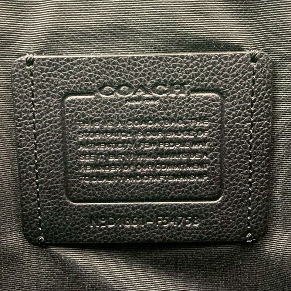 極美品 コーチ メトロポリタン 2way トートバッグ ビジネスバッグ 本革 黒