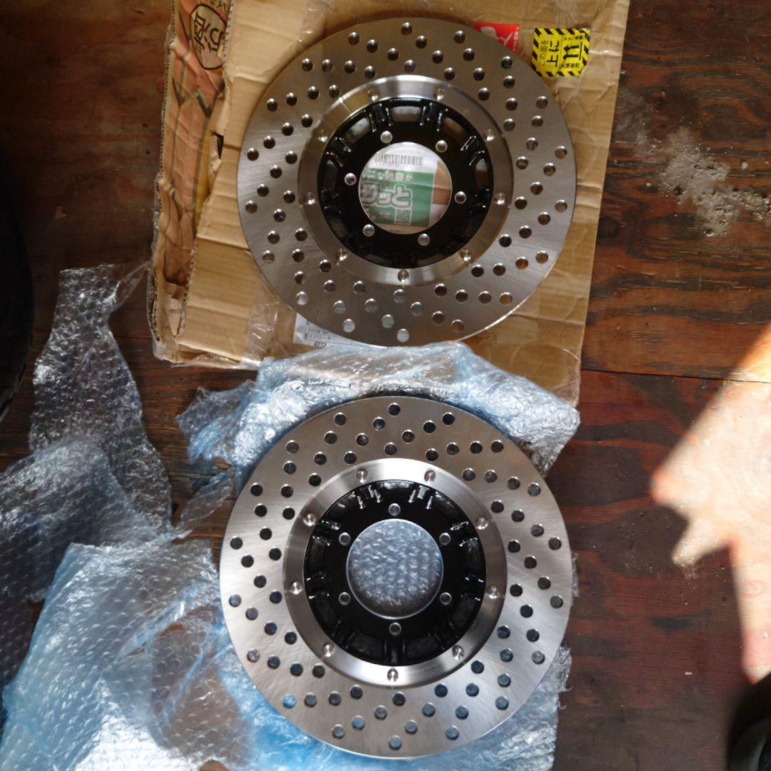 新品　Z1.Z2 フロントディスクロータ　2枚セット