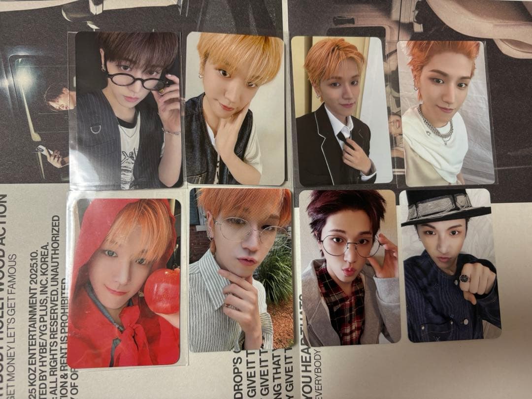 BOYNEXTDOOR リウ　theaction ラキドロ　封入　トレカセット