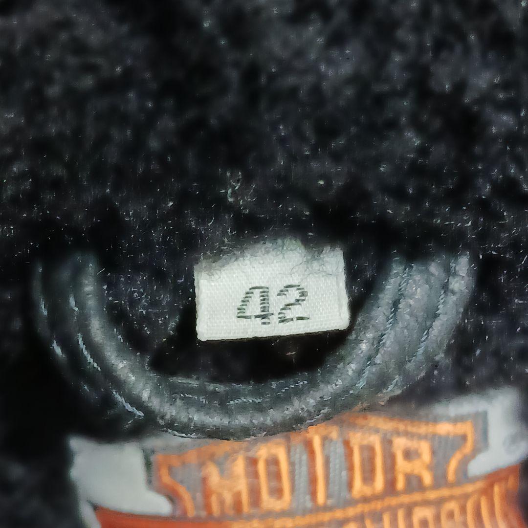 ✨希少サイズ42✨ハーレーダビッドソン　B-3 ムートン　フライトジャケット　黒