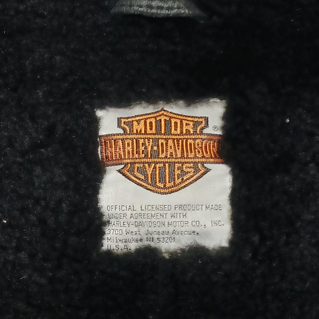 ✨希少サイズ42✨ハーレーダビッドソン　B-3 ムートン　フライトジャケット　黒