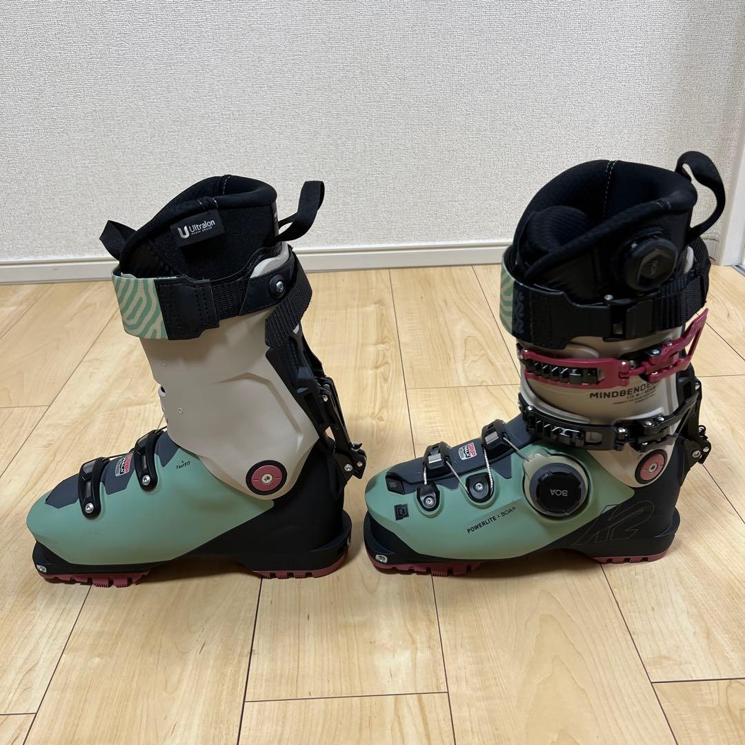 【美品】K2 MINDBENDER 115W BOA 24.5㎝23-24モデル