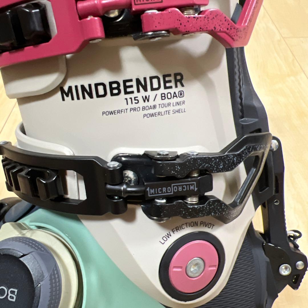 【美品】K2 MINDBENDER 115W BOA 24.5㎝23-24モデル