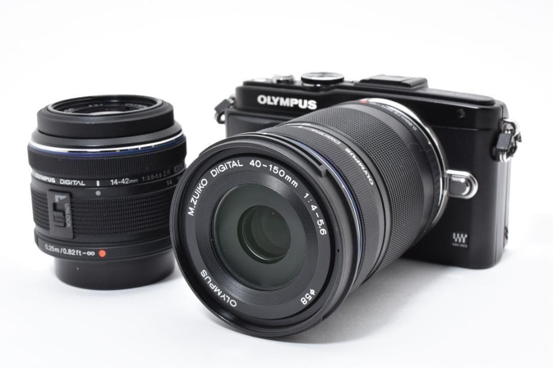 ■ 美品 ■ オリンパス　OLYMPUS PEN Lite E-PL5 Wズーム