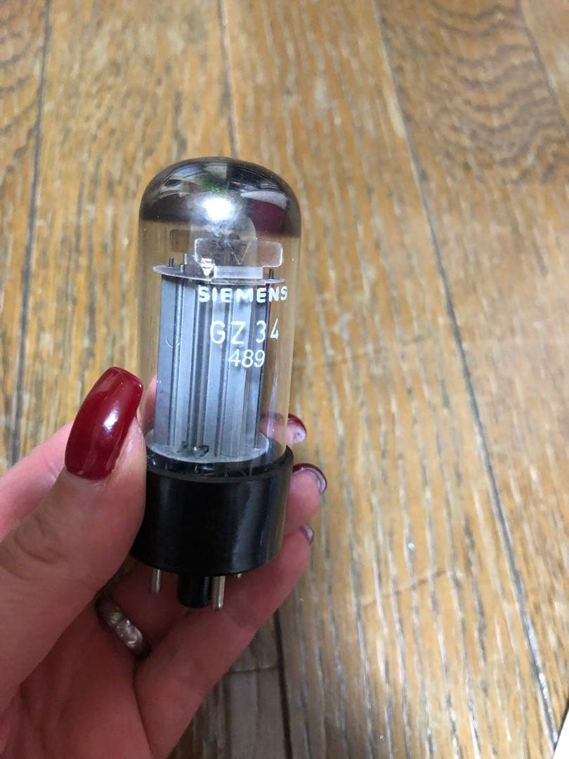 Siemens GZ34 真空管 2本セット箱付き