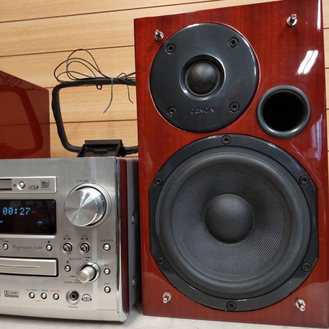 リペア済 MD/FM/AM/AUX/OPT 2way 50W DENON