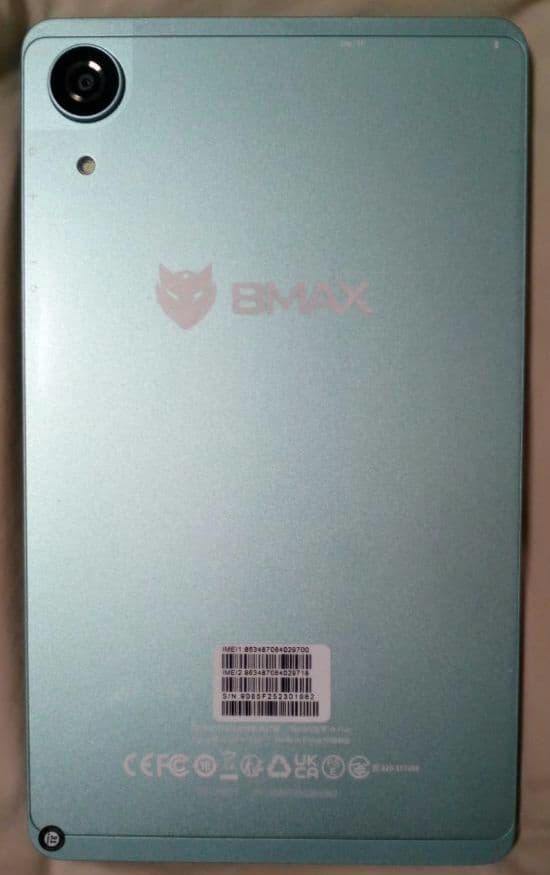 Bmax I8 Plus Android15 タブレット