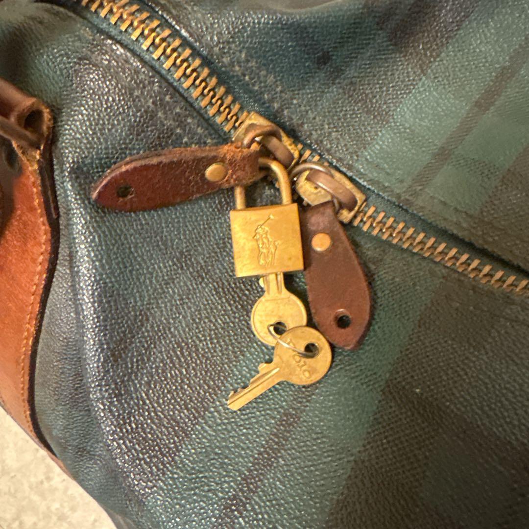 人気！ポロラルフローレン ボストンバッグ付属品あり 大容量 PVC 2WAY