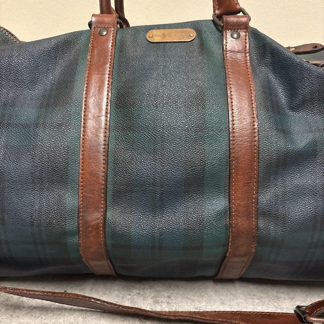 人気！ポロラルフローレン ボストンバッグ付属品あり 大容量 PVC 2WAY