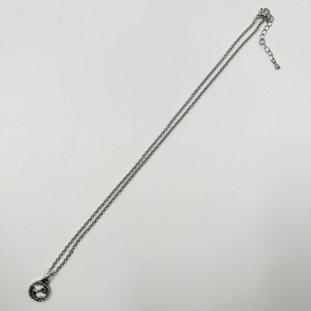美品✨　グッチ　ネックレス　アラベスク　インターロッキング　GG Ag 925