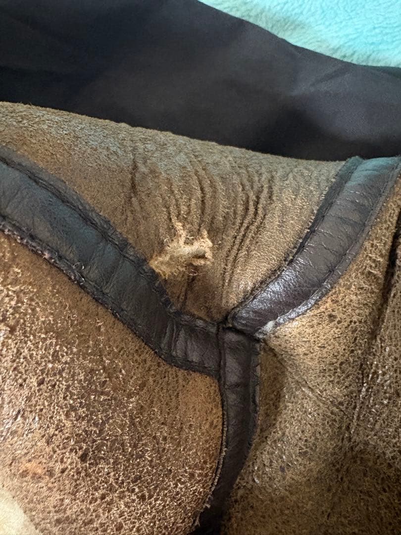 B3 ジャケット　リアルレザー　羊革　フライトジャケット　シープスキン