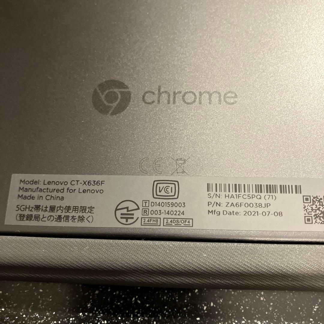 Chromebook本体 Lenovo ideapad duet Chromebook 128GB