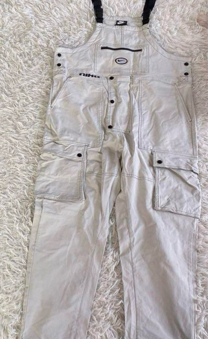 NIKE／ナイキ/オーバーオール/ホワイト/レア商品/XL