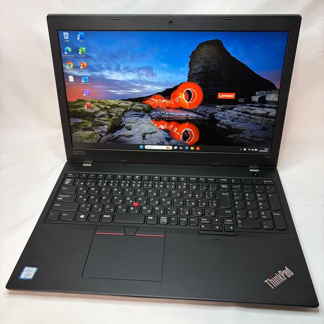 美品 ThinkPad L590 Core i5 8GB 15.6型 フルHD