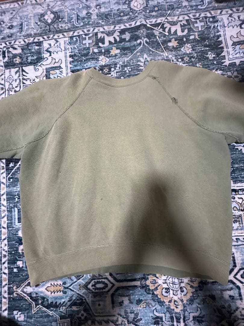 60s 鬼フェード　ヴィンテージスウェットchampionランタグ