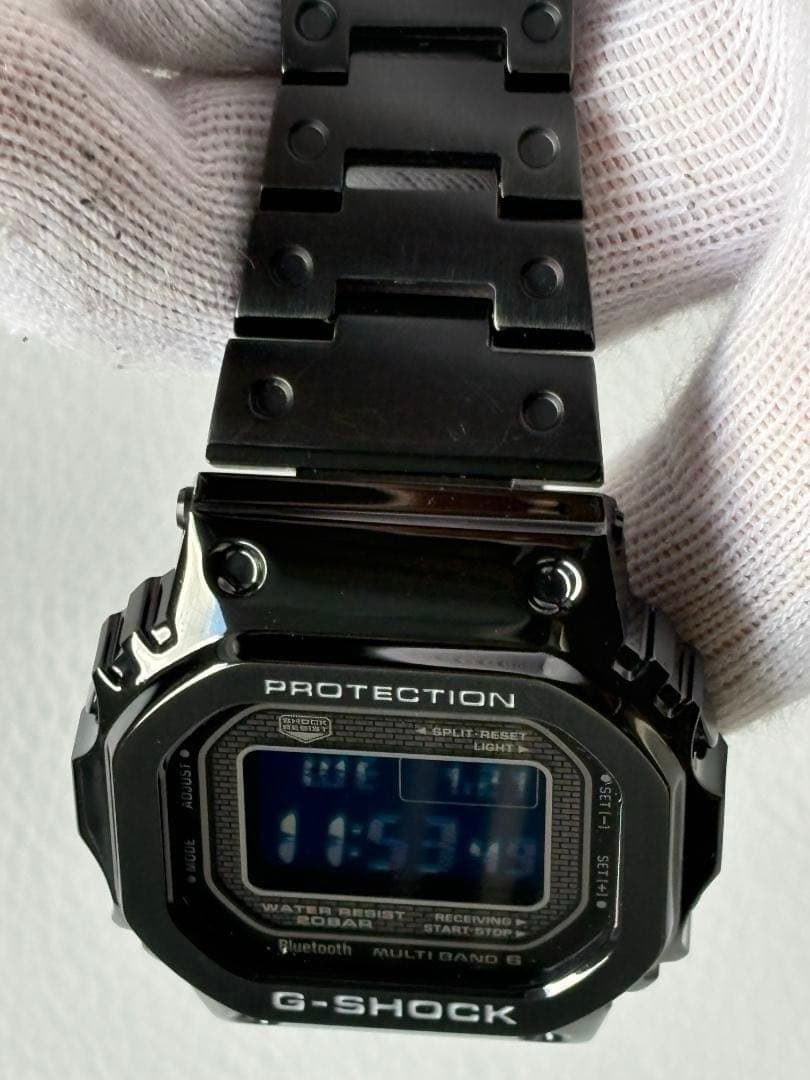 美品　CASIO G-SHOCK GMW-B5000 ブラック 電波ソーラー
