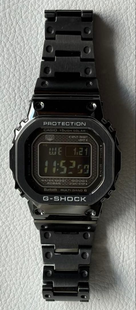 美品　CASIO G-SHOCK GMW-B5000 ブラック 電波ソーラー