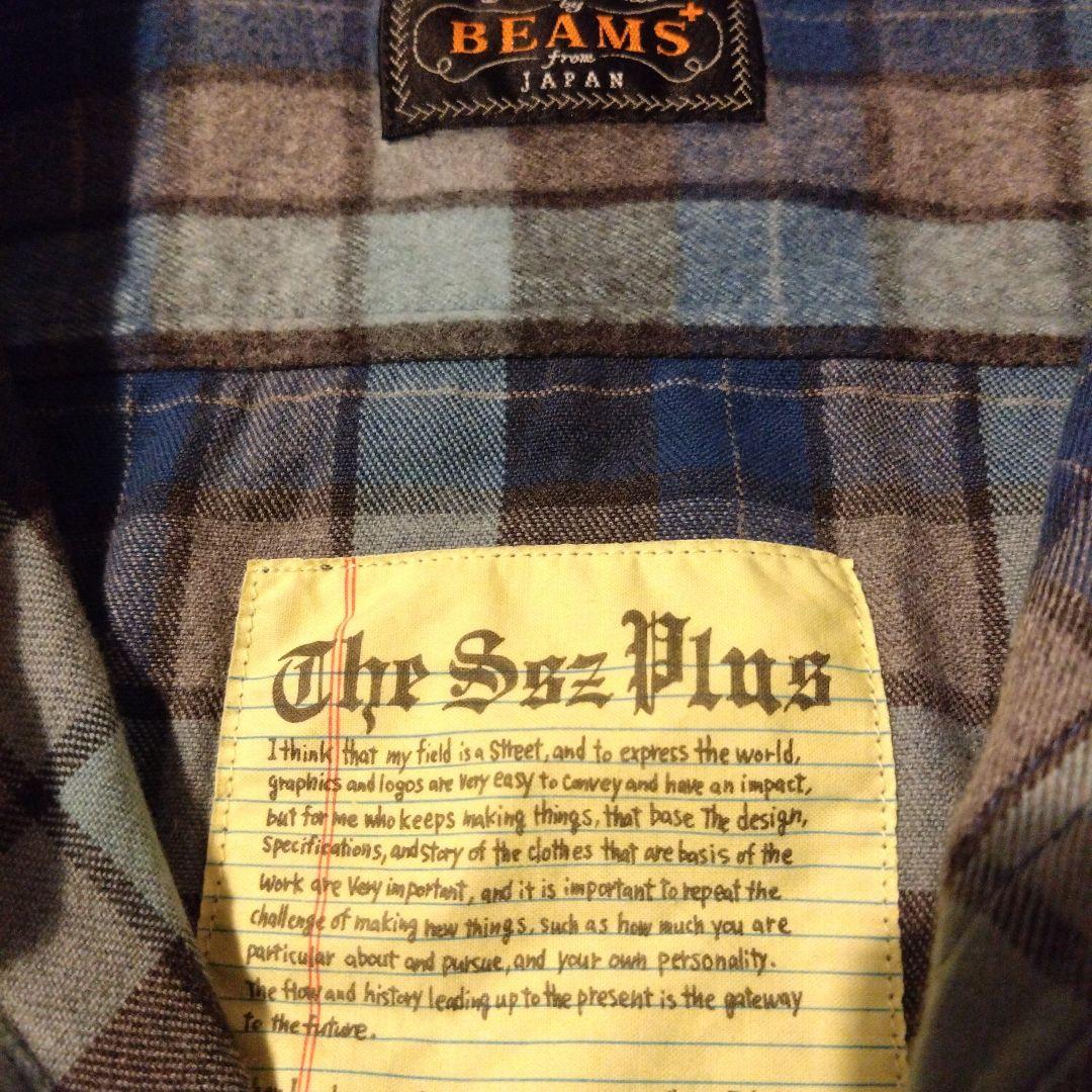 限定価格　ssz✖️BEAMS PLUS チェックネルシャツ　M　美品