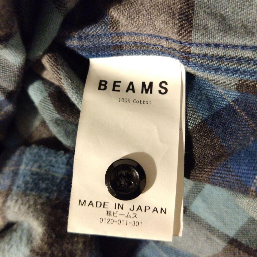 限定価格　ssz✖️BEAMS PLUS チェックネルシャツ　M　美品