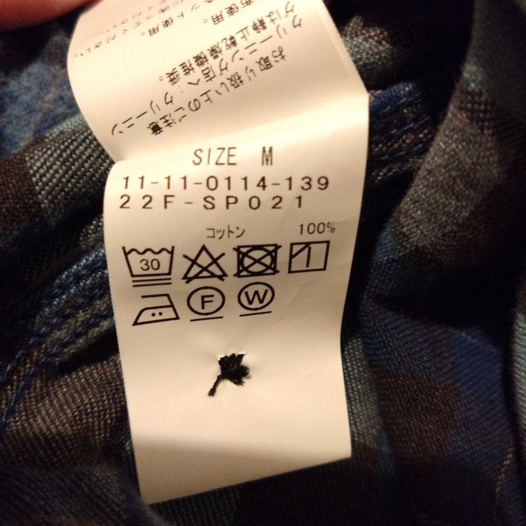 限定価格　ssz✖️BEAMS PLUS チェックネルシャツ　M　美品