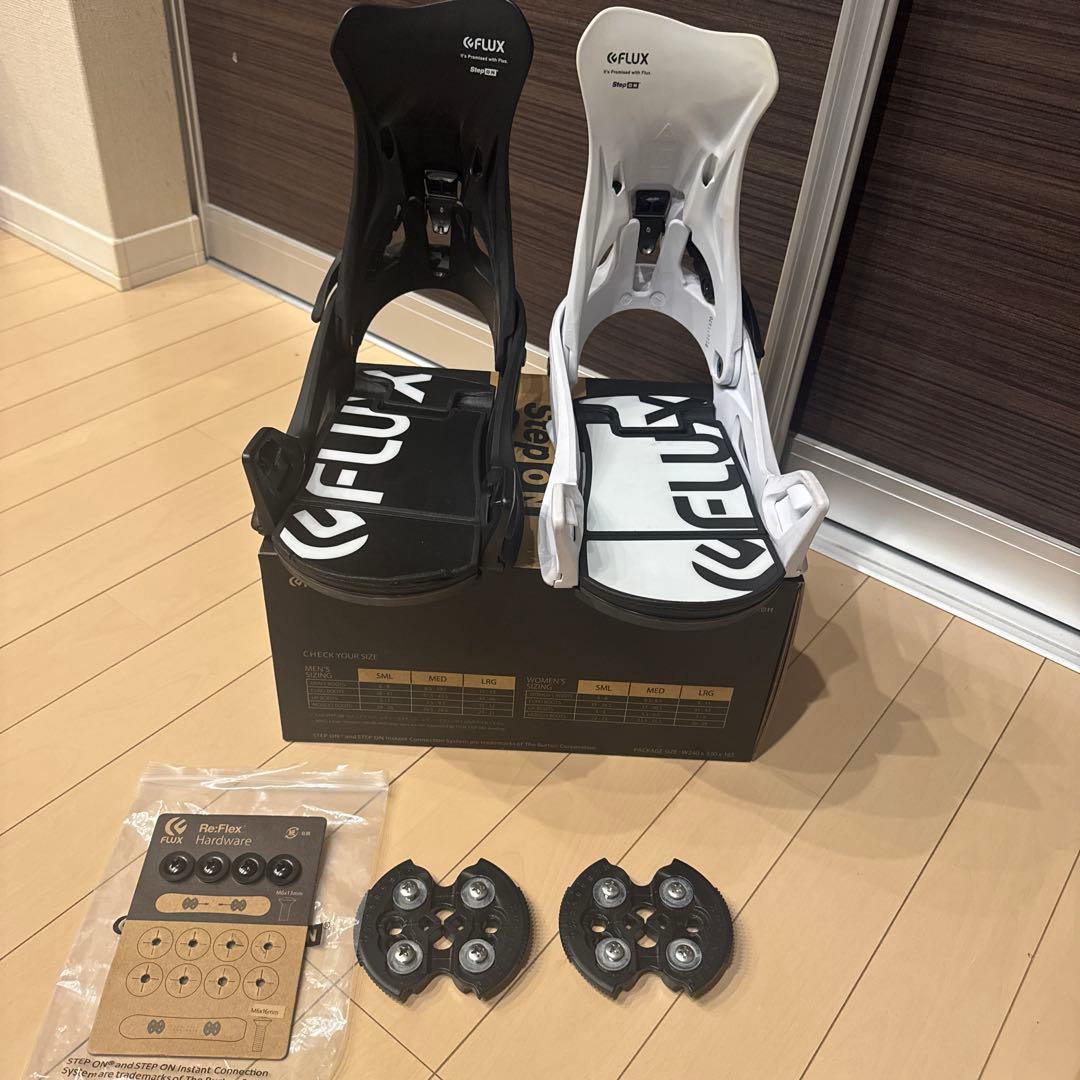 FLUX Step 1 ビンディング ブラック ホワイト