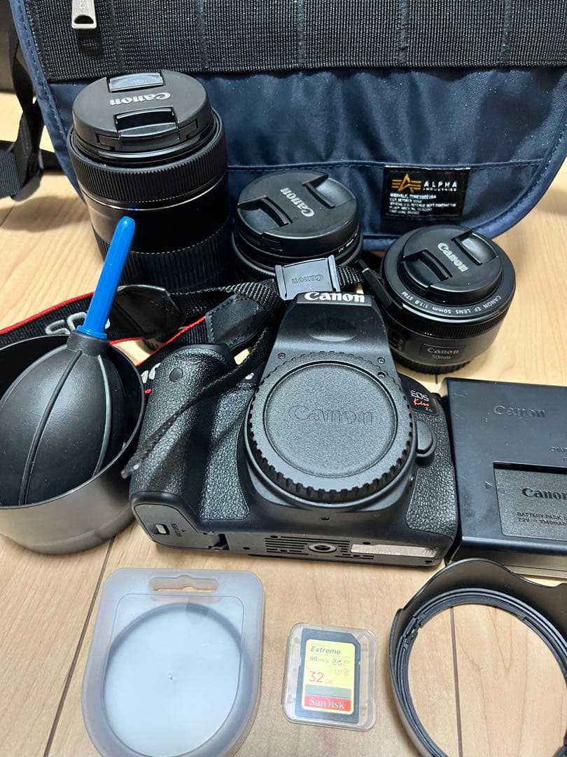 Canon EOS kiss x9i レンズ各種セット