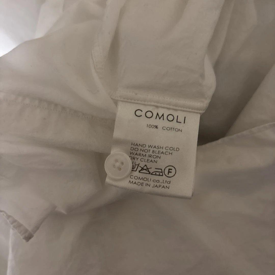 COMOLI シャツ サイズ1 ホワイト