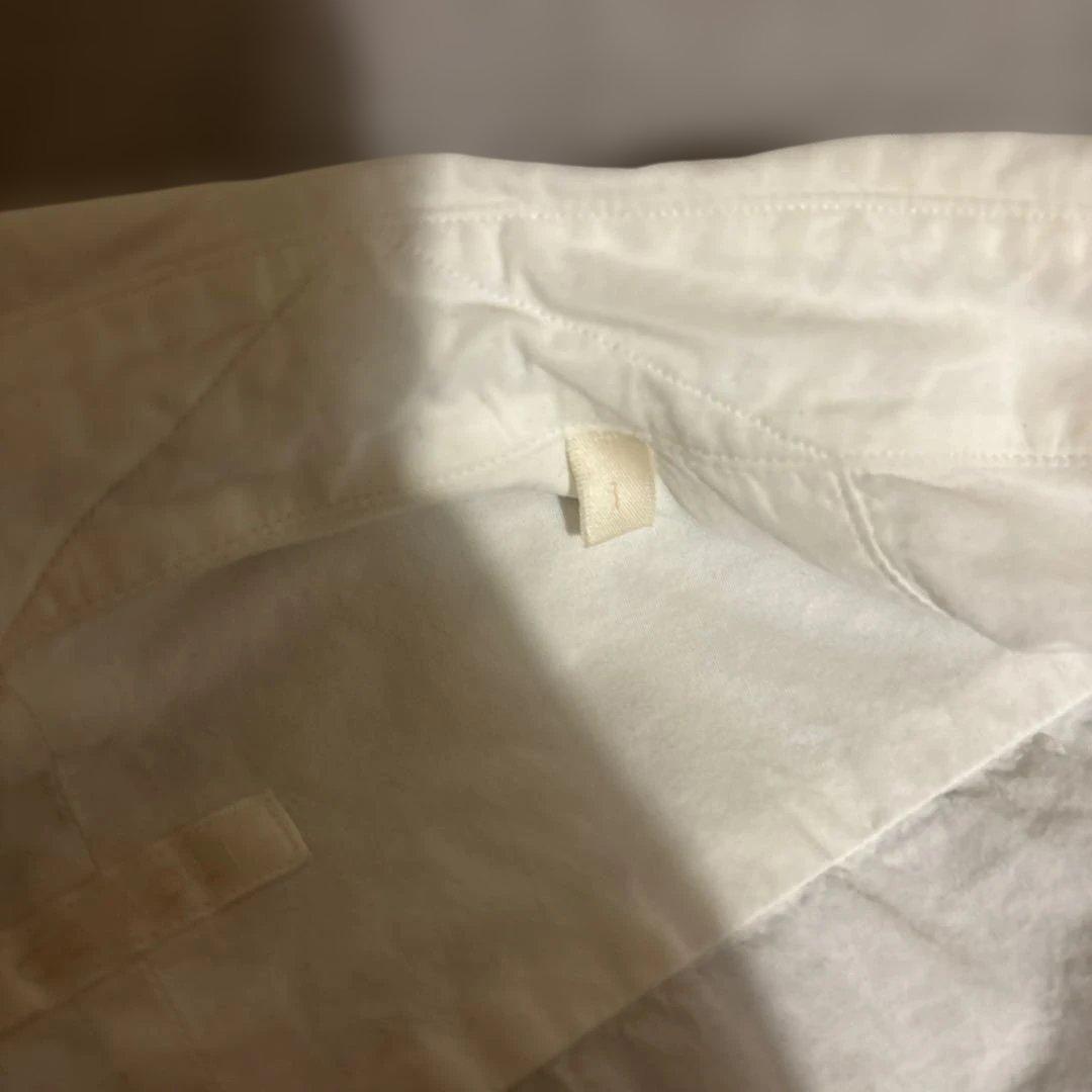 COMOLI シャツ サイズ1 ホワイト