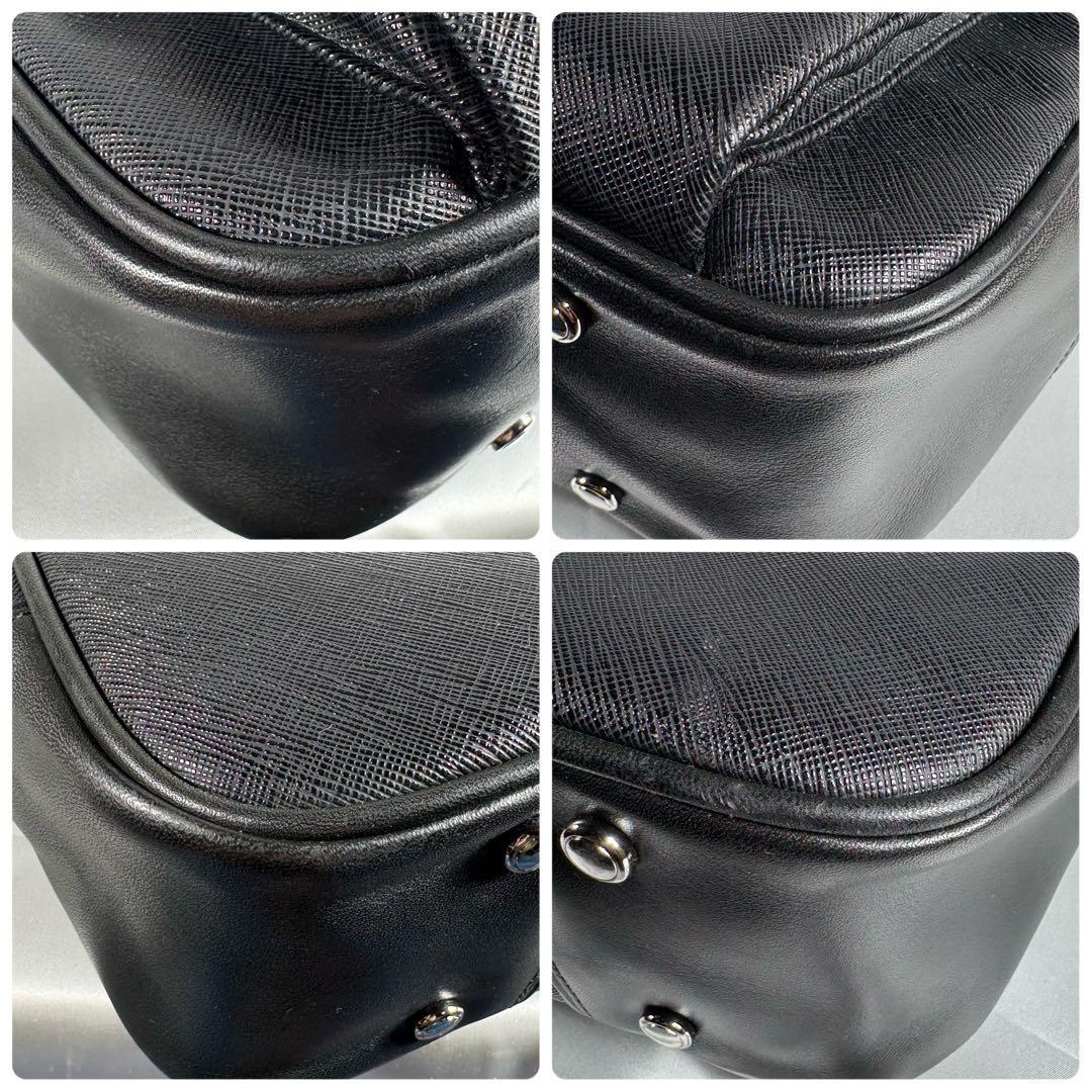 TUMI レザー ビジネスバッグ 2WAY ブラック 黒 PCケース付 高級