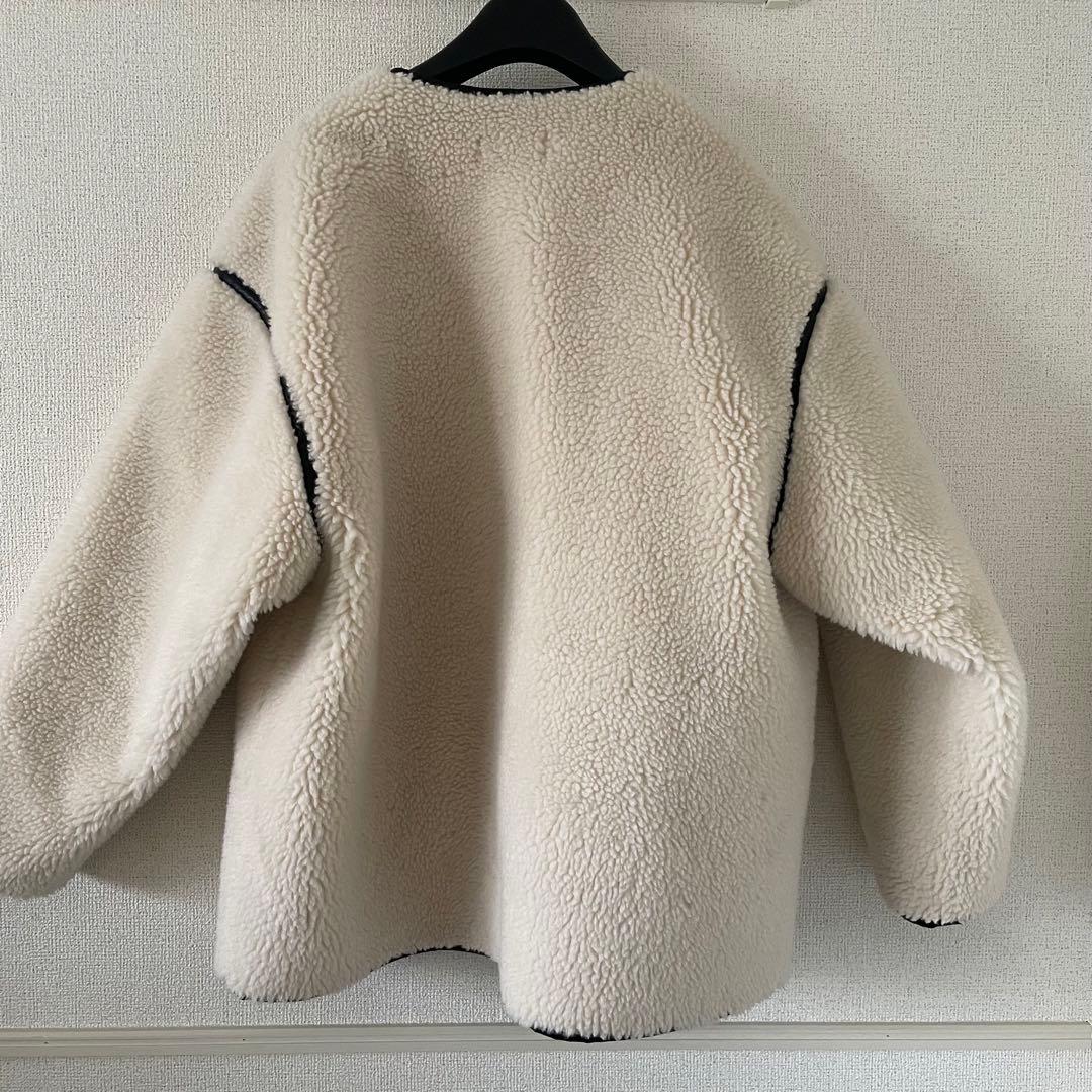 AKTE ボアミドルダッフルコート