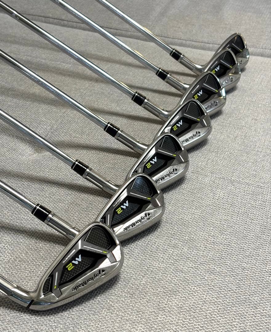 テーラーメイド M2 アイアンセット 右利き Sシャフト 7本セット