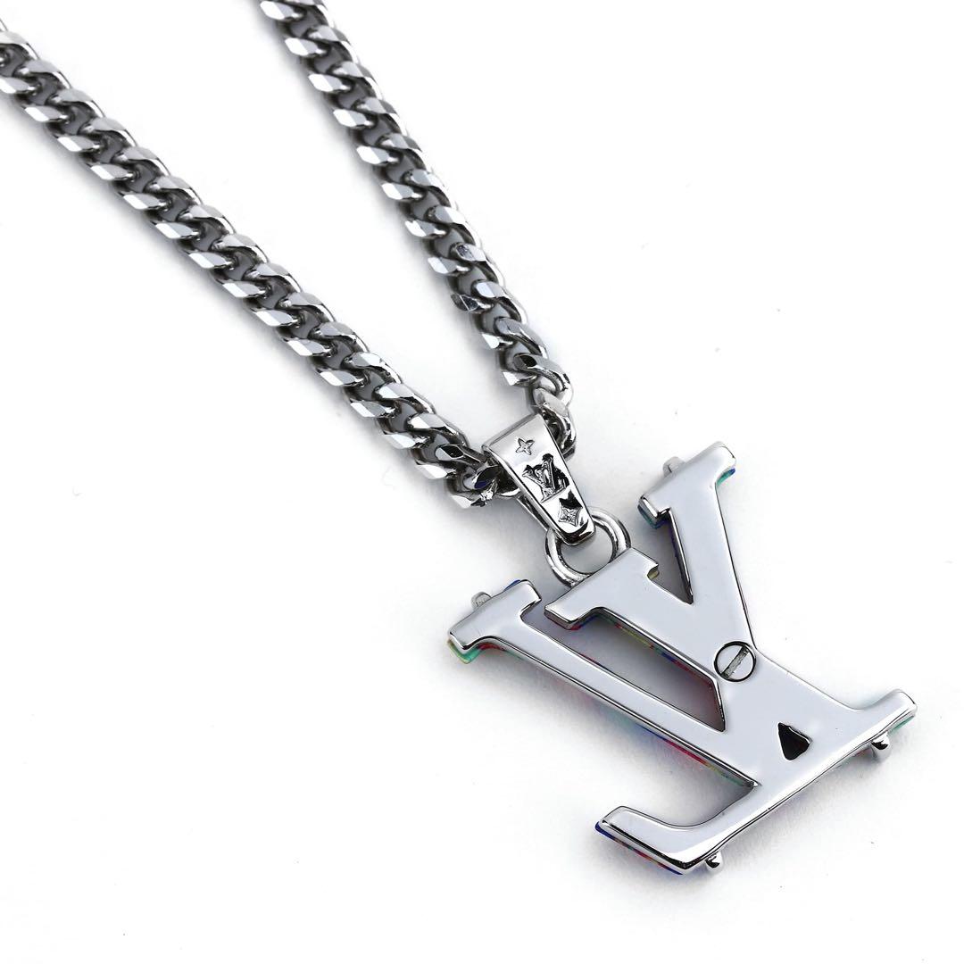 Louis Vuittonルイヴィトン ネックレスコリエサイケデリック シルバー