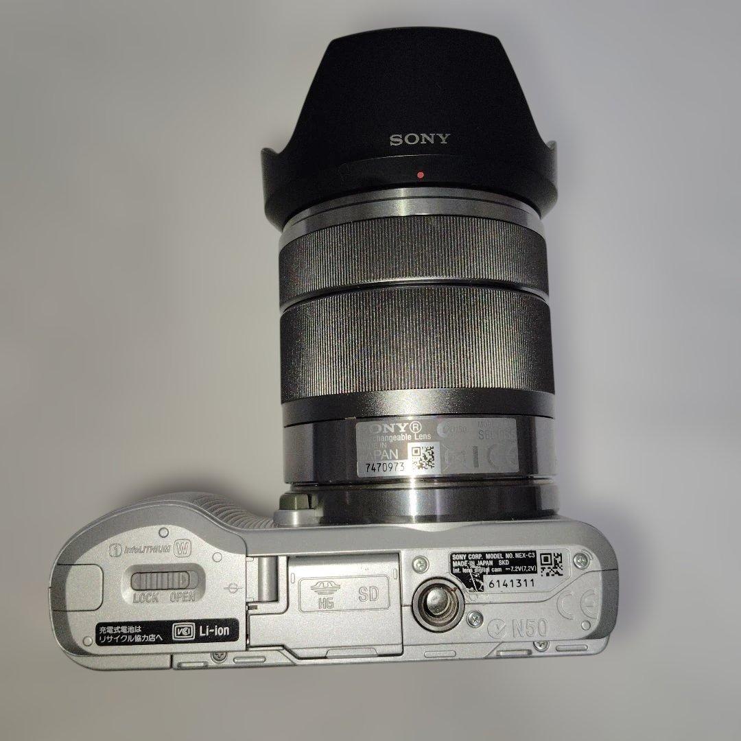 SONY ミラーレス一眼　NEX-C3ボディ&SEL1855レンズ　ジャンク