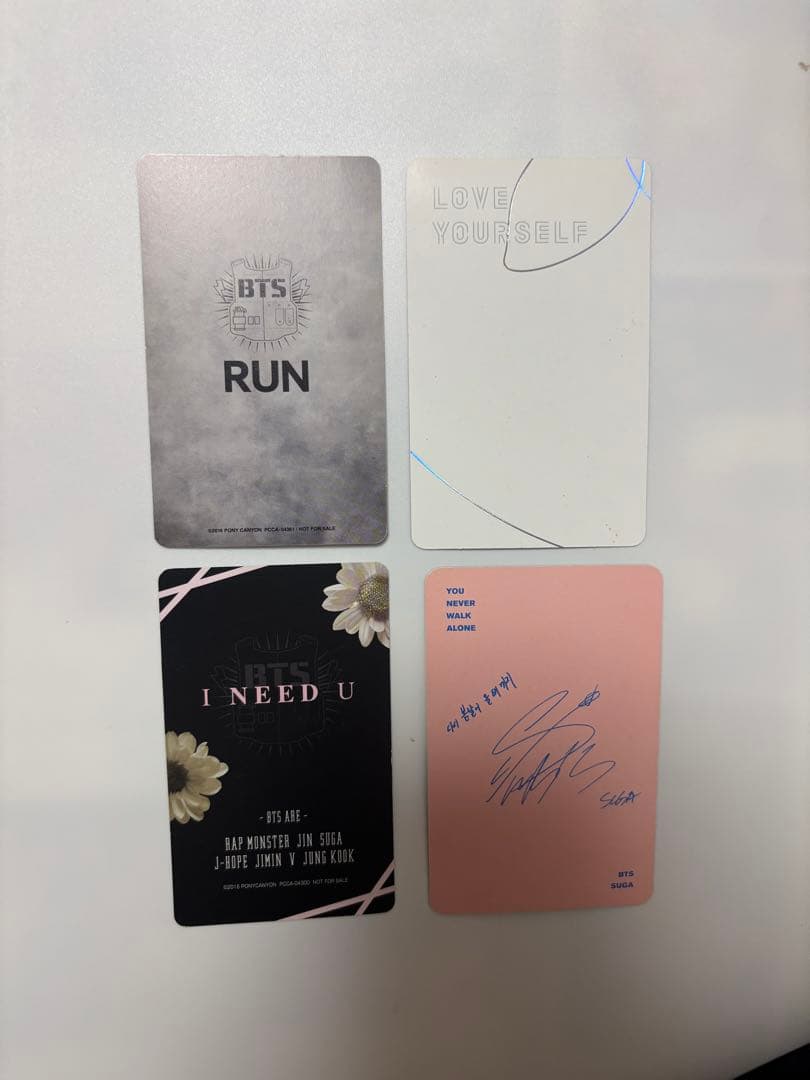 【希少】BTS SUGA トレカ 公式 まとめ売り